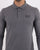 Emporio Armani EA7 Long Sleeve Polo Shirt Dark Grey