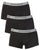 Emporio Armani 3 Pack Boxers Black