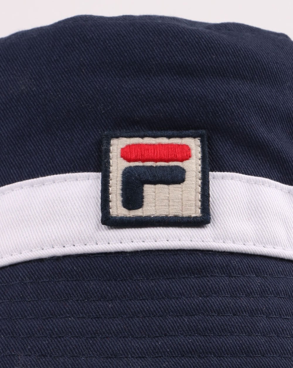 Fila Vintage Basil Bucket Hat Marineblau/Weiß