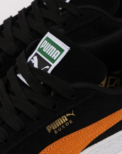 Puma Suede Classic Trainer Schwarz/Orange