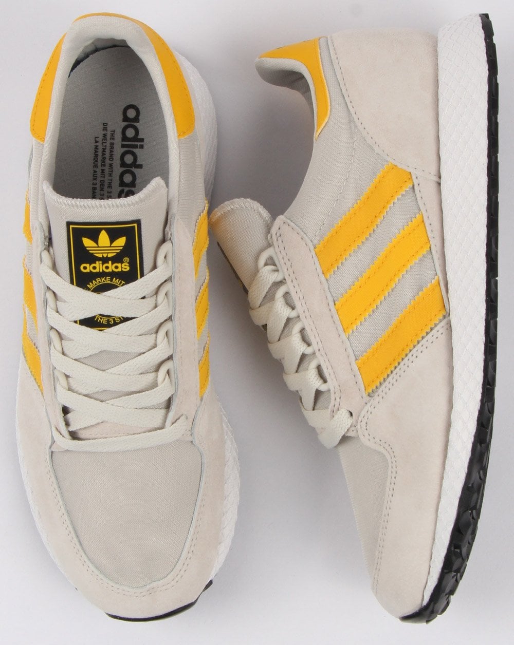 Adidas Forest Grove Sneakers Rohweiß/Gelb