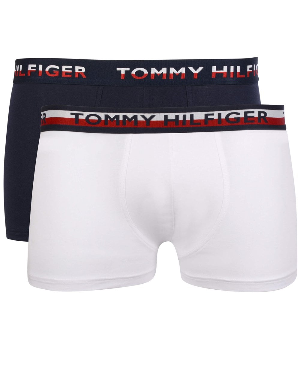 Tommy Hilfiger Twin Pack Boxershorts Navy/Weiß