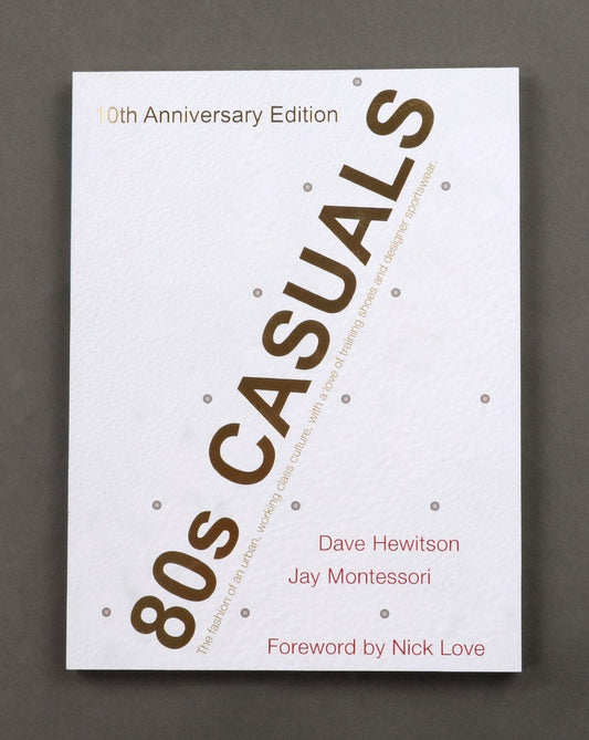 80s Casuals 10. Jubiläumsbuch Weiß