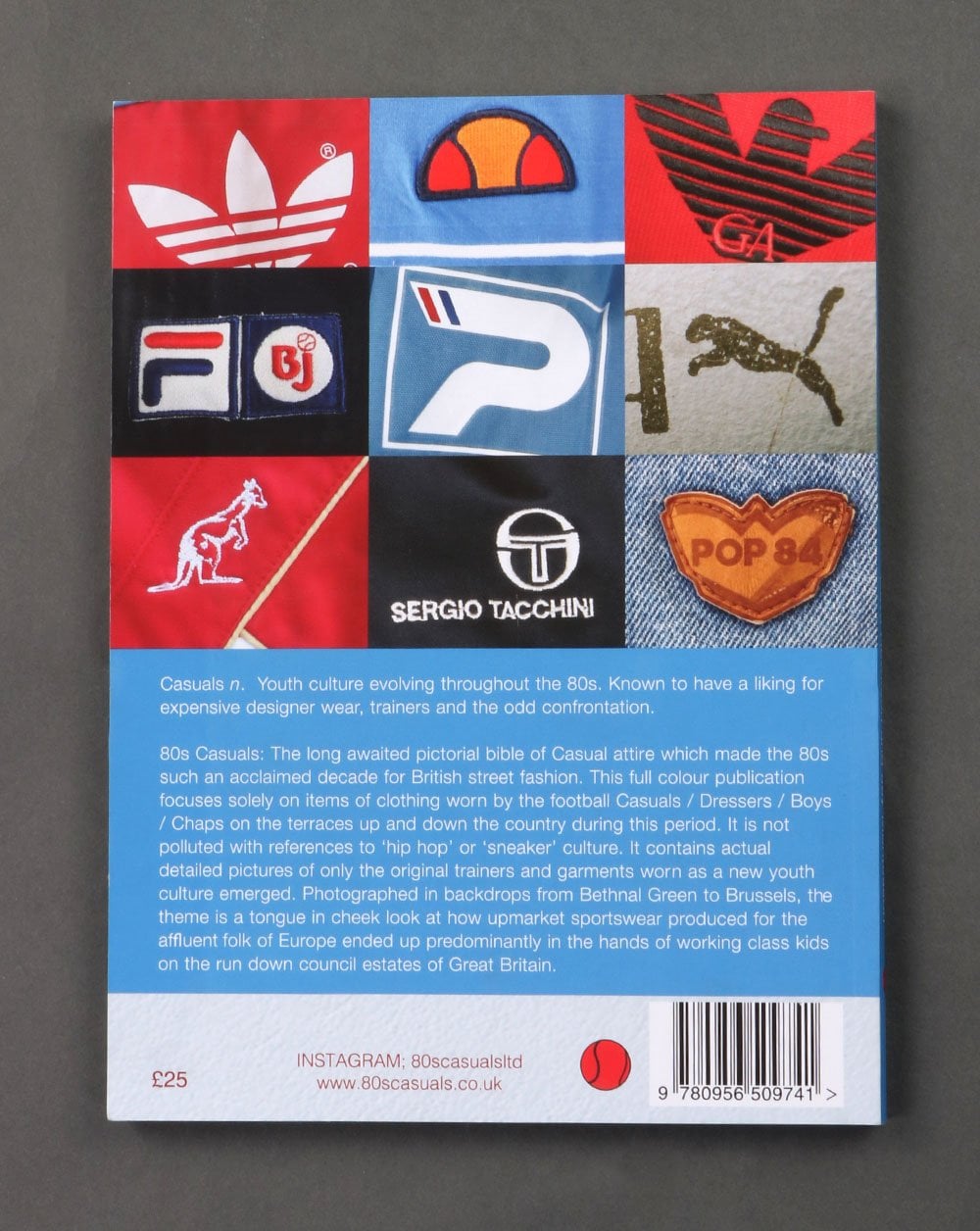 80s Casuals 10. Jubiläumsbuch Weiß