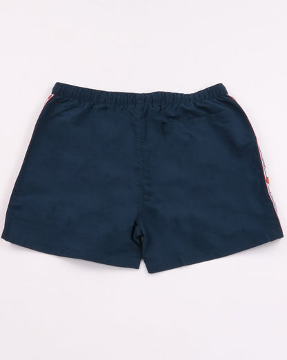 Ellesse – Badeshorts mit Streifen in Marineblau