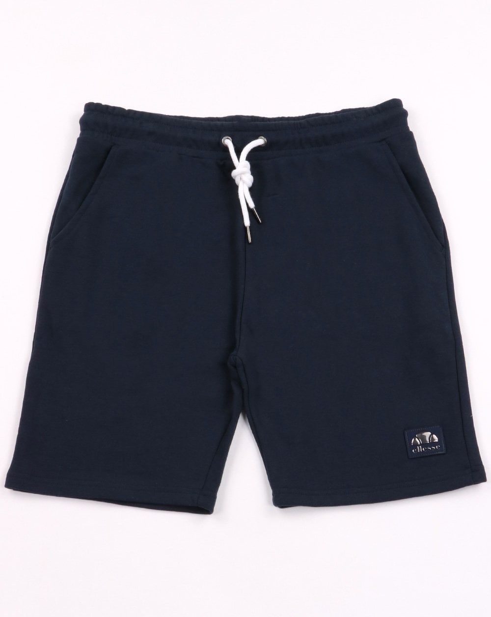 Ellesse – Italia – Fleece-Shorts in Marineblau
