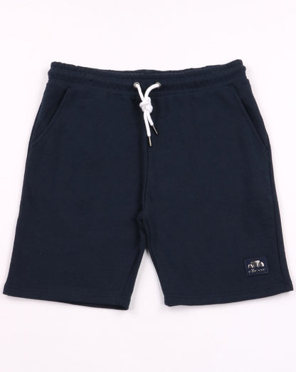 Ellesse – Italia – Fleece-Shorts in Marineblau