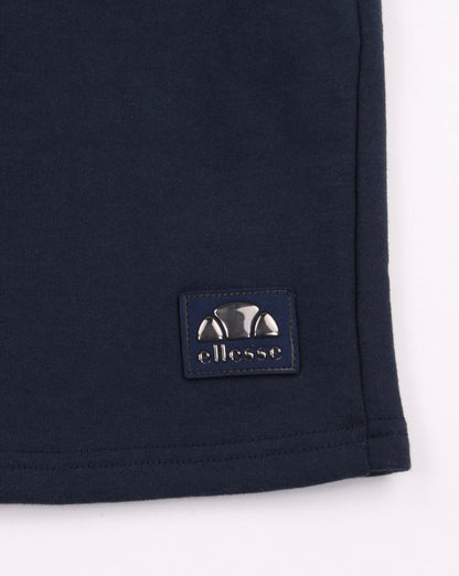Ellesse – Italia – Fleece-Shorts in Marineblau