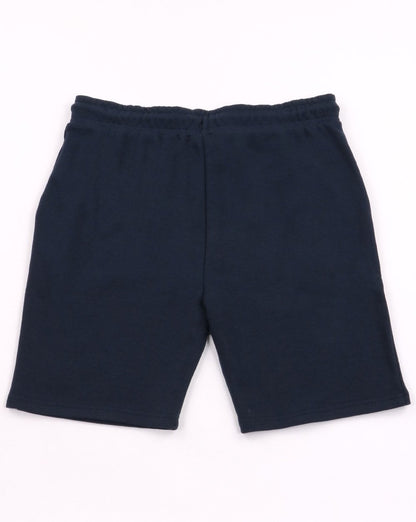 Ellesse – Italia – Fleece-Shorts in Marineblau