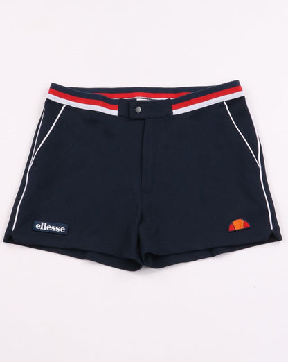 Ellesse 80s Tennisshorts Marineblau/Rot/Weiß