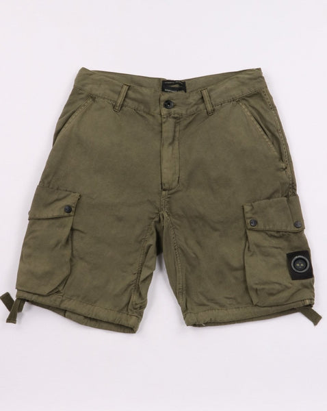 Marshall Artist Garment Dyed Cotton Short Khaki