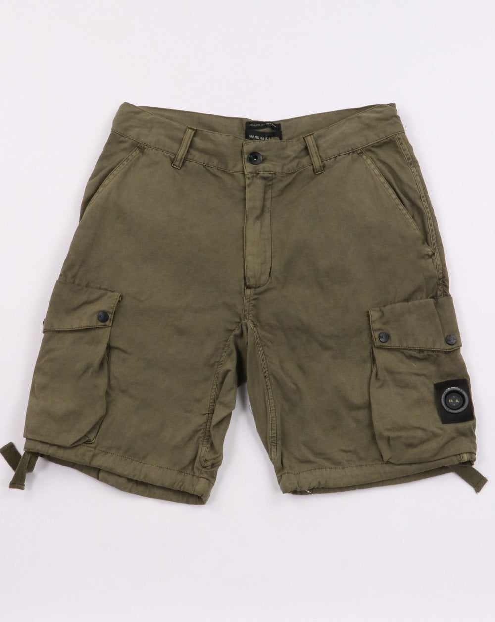 Marshall Artist Garment Dyed Cotton Short Khaki