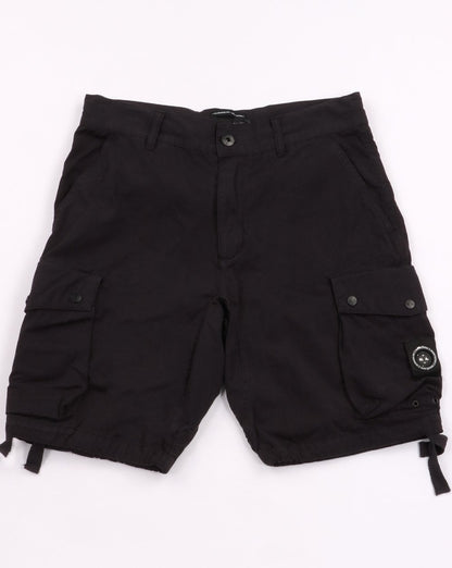 Marshall Artist – Stückgefärbte Baumwollshorts in verwaschenem Marineblau