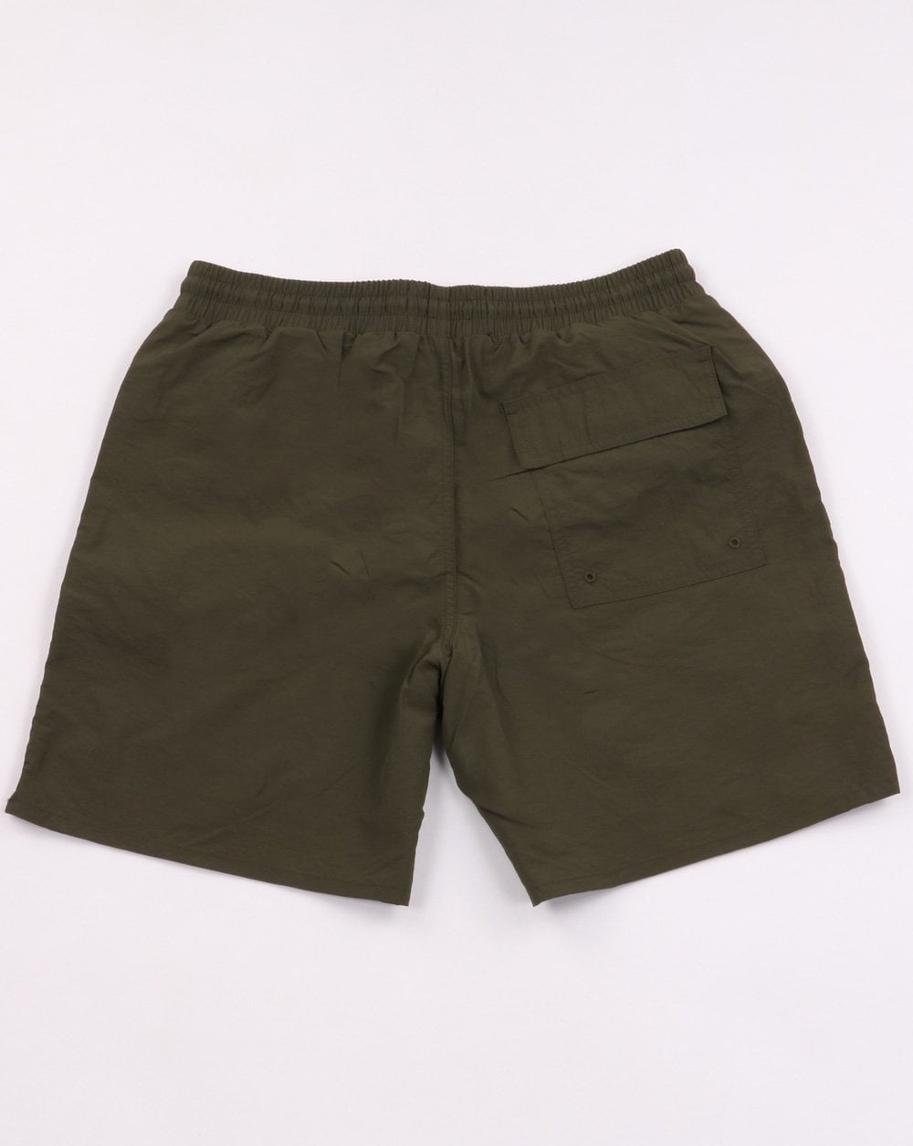 Lyle And Scott – Schlichte Badeshorts in dunklem Salbeigrün