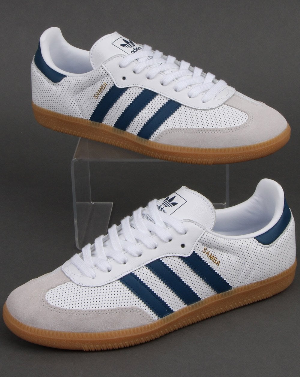 Adidas Samba Og Trainers White/legend Marine