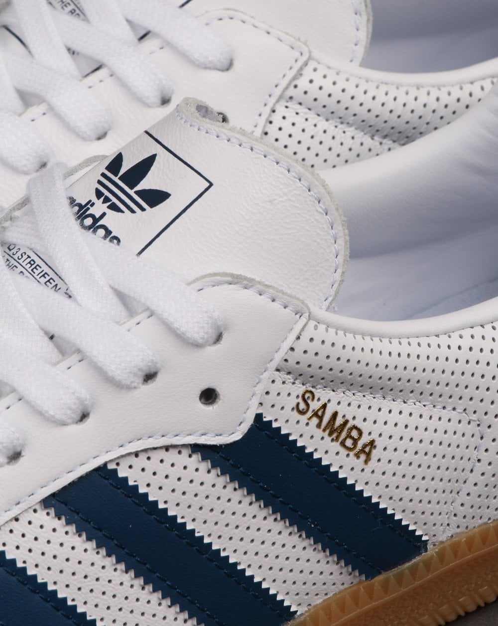 Adidas Samba Og Trainer Weiß/Legende Marine