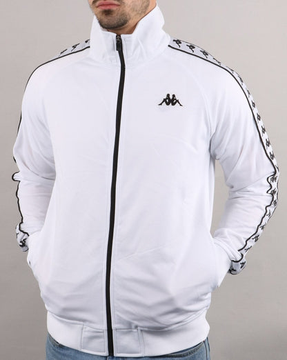 Kappa Anniston Banda Jacke Weiß/Schwarz