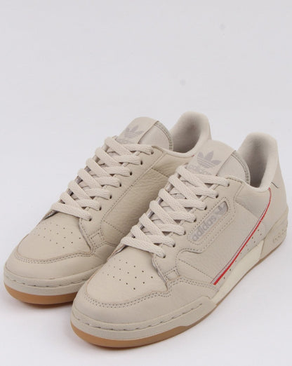Adidas Continental 80 Sneakers Klarbraun/Scharlachrot