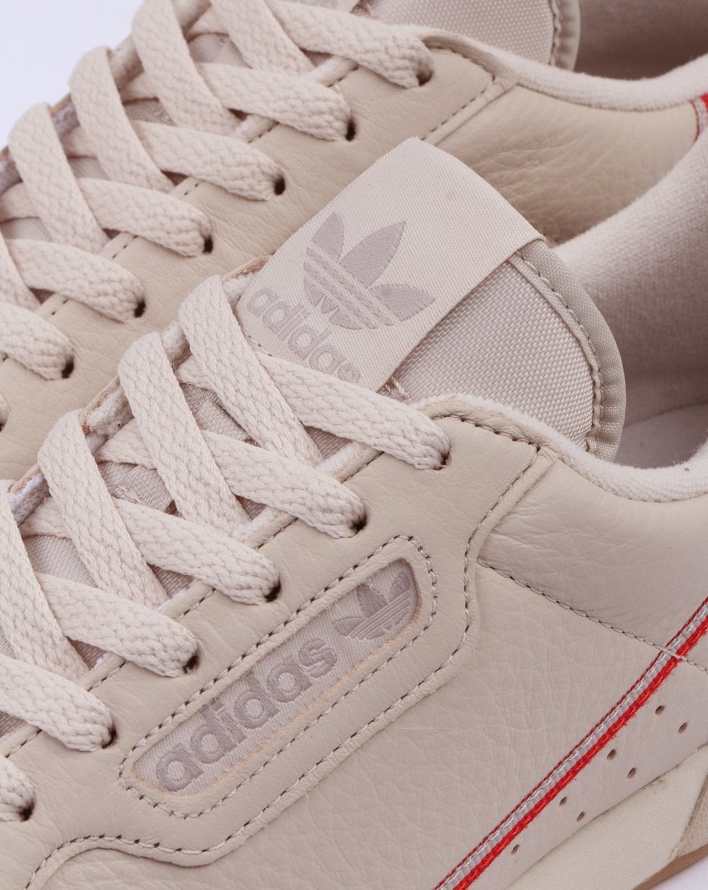 Adidas Continental 80 Sneakers Klarbraun/Scharlachrot