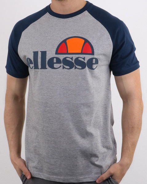 Ellesse Cassina T-shirt Athletic Grey/navy
