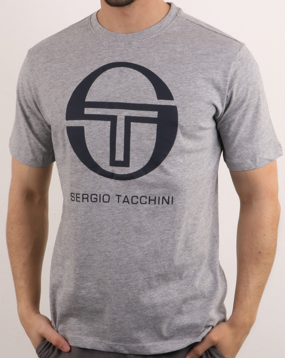Sergio Tacchini Iberis T-Shirt Grau/Marineblau