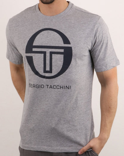 Sergio Tacchini Iberis T-Shirt Grau/Marineblau