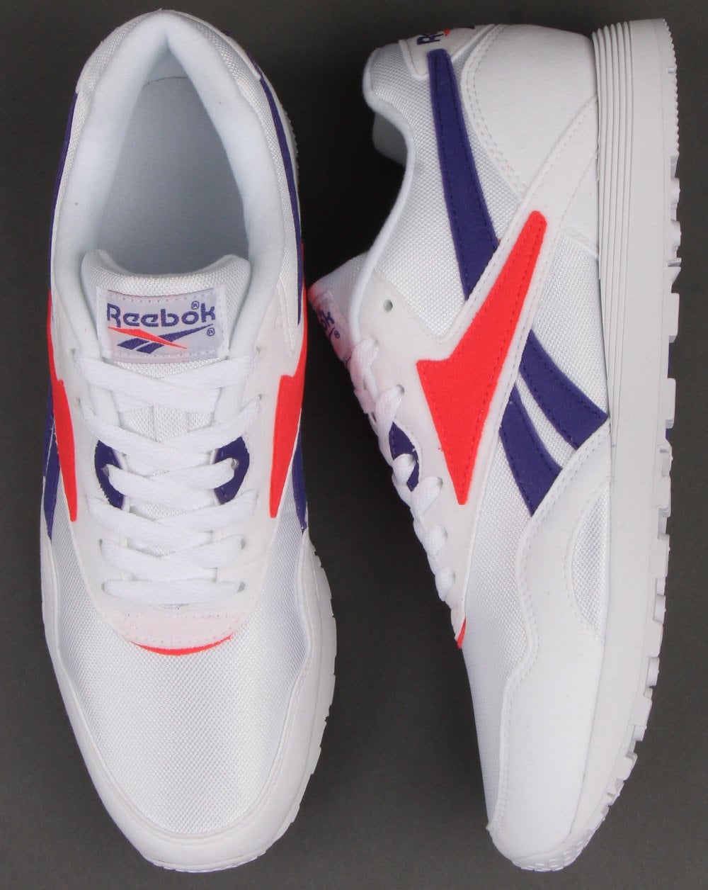 Reebok Rapide Sneakers Weiß/Lila/Blau