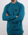 Marshall Artist Long Sleeve Polo Shirt Teal