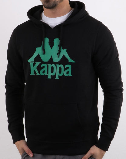 Kappa Zimm Hoodie Schwarz/Grün