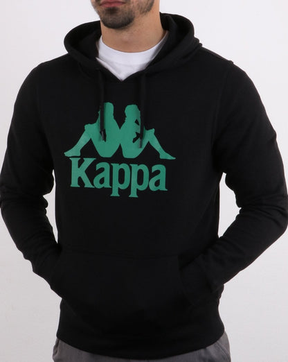 Kappa Zimm Hoodie Schwarz/Grün