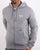 Emporio Armani EA7 Core Logo Zip Hooded Sweat Grey