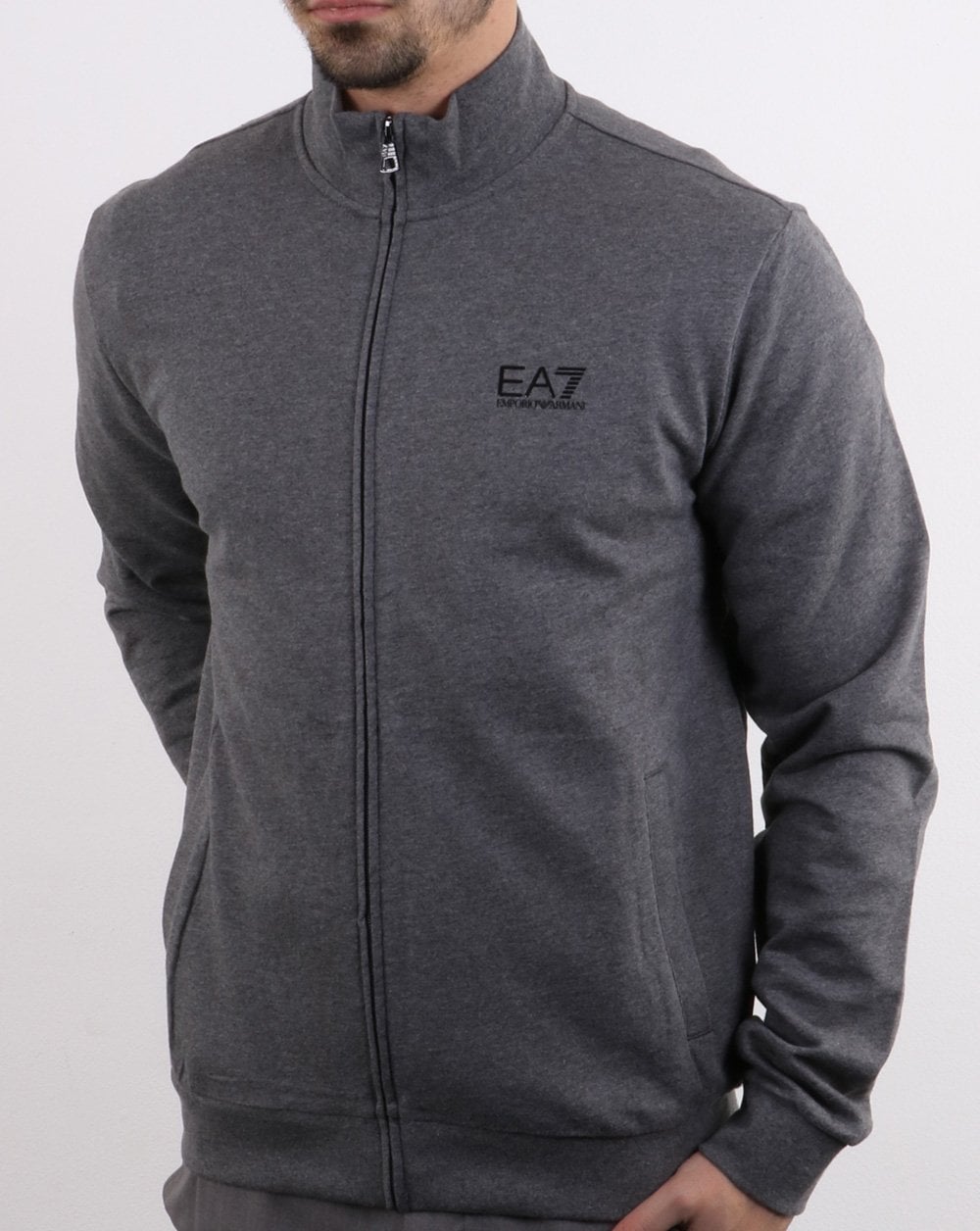 Emporio Armani EA7 core Track Top Dark Grey