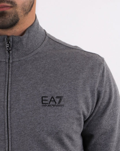 Emporio Armani EA7 Core Trainingsjacke Dunkelgrau