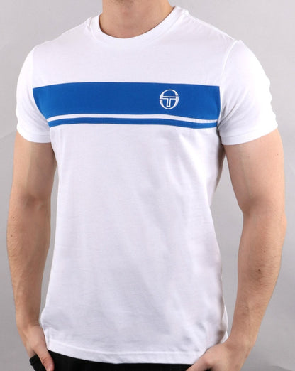 Sergio Tacchini Masters T-Shirt Weiß/Royal