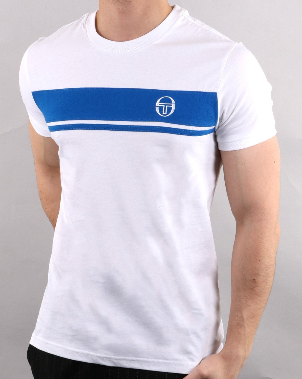 Sergio Tacchini Masters T-Shirt Weiß/Royal