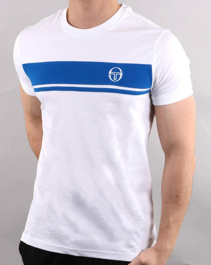 Sergio Tacchini Masters T-Shirt Weiß/Royal