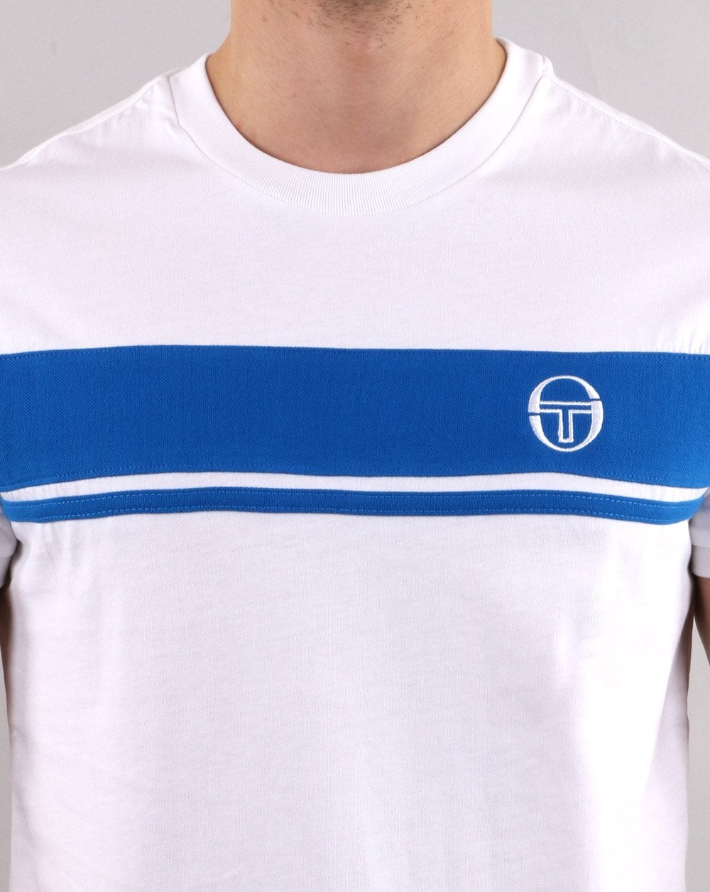 Sergio Tacchini Masters T-Shirt Weiß/Royal