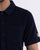 Fila Vintage Carson Full Button Polo Shirt Navy