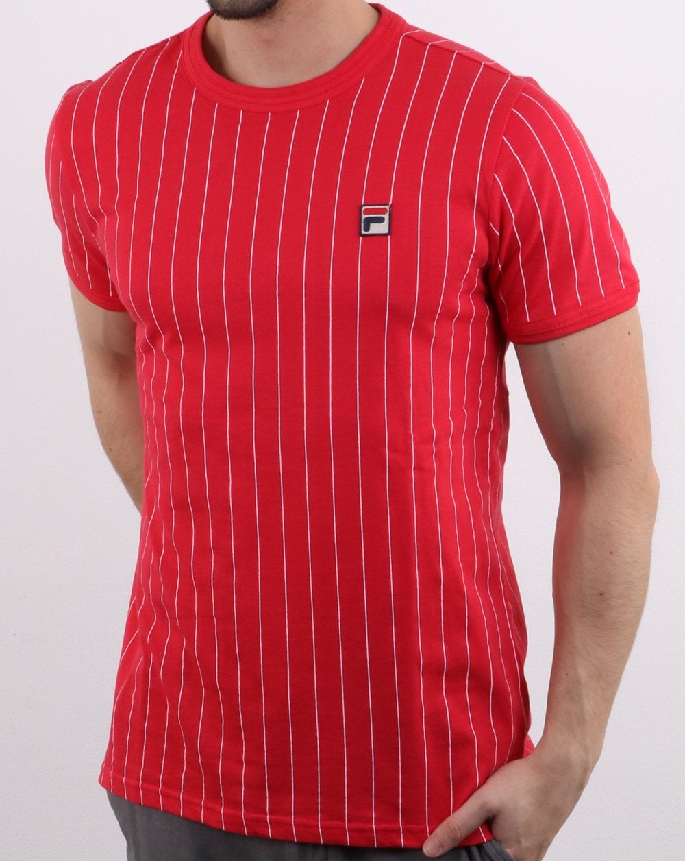Fila Vintage Guilo T-Shirt Rot