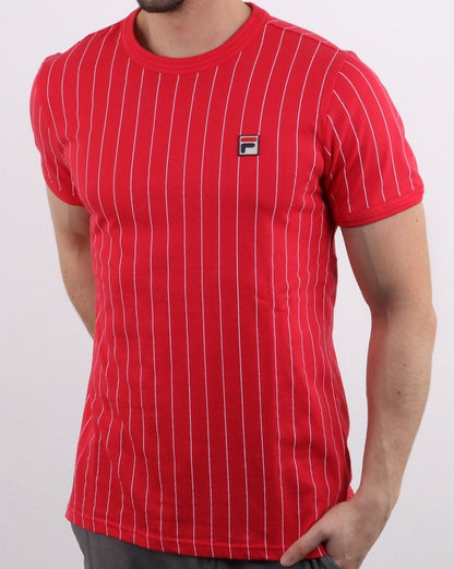 Fila Vintage Guilo T-Shirt Rot
