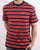 Tommy Hilfiger Bold Stripe Tee Flame Red/Navy