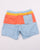 Lacoste Swim Shorts Sky Blue, Yellow, Coral