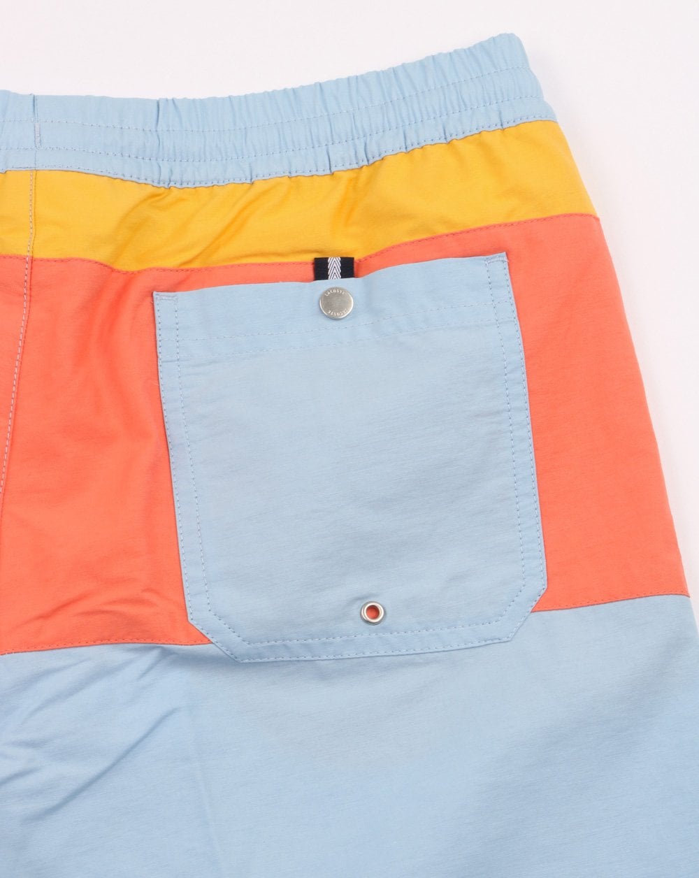 Lacoste Swim Shorts Sky Blue, Yellow, Coral