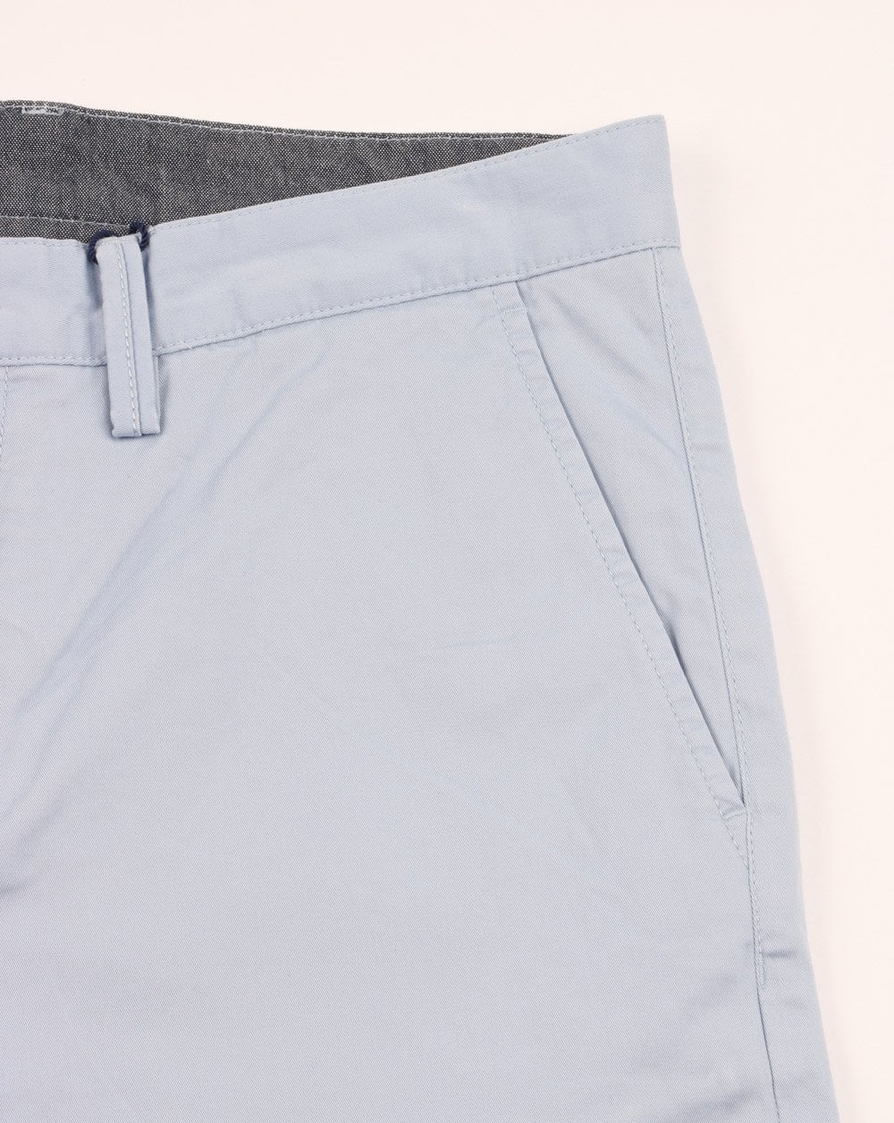 Gant – Lockere Twill-Shorts Himmelblau