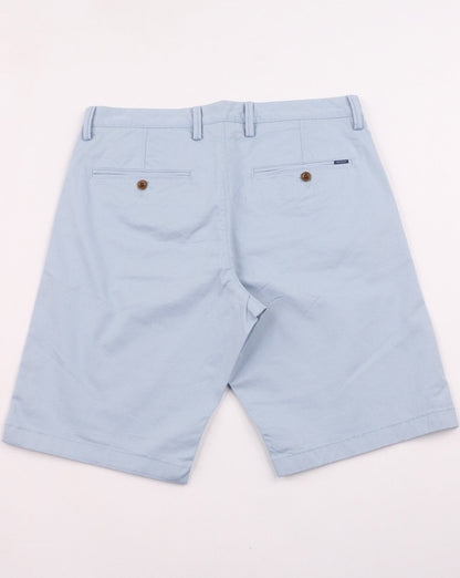 Gant – Lockere Twill-Shorts Himmelblau