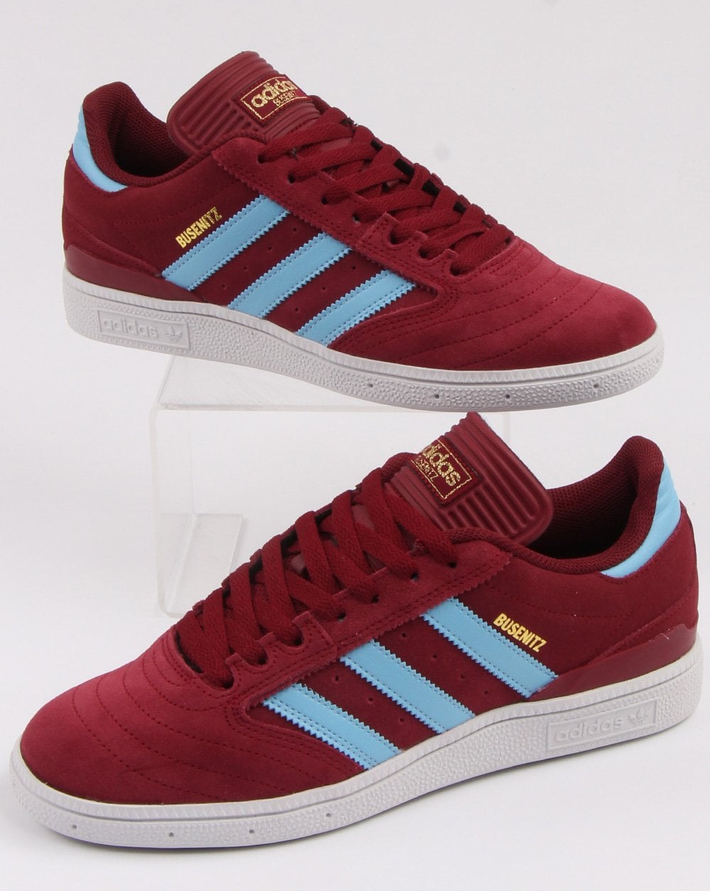 Adidas Busenitz Trainers Weinrot/Blau