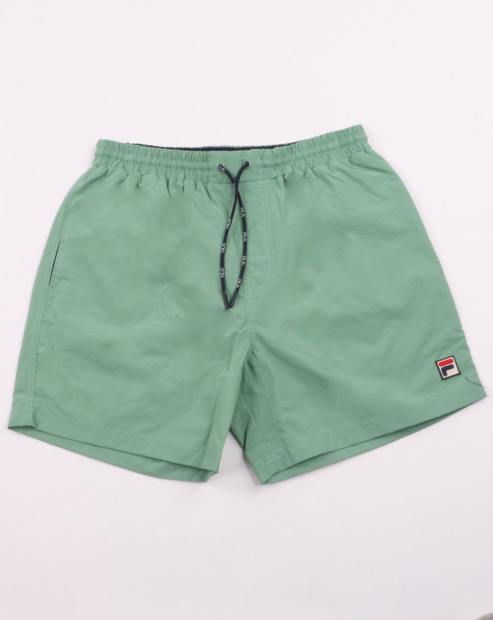 Fila Vintage Martin Badeshorts Salbeigrün