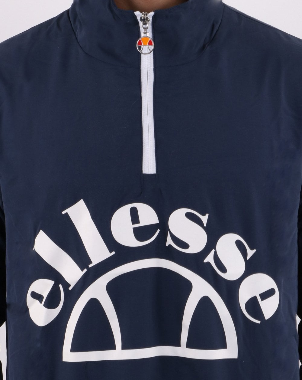 Ellesse Junio Qtr Zip Jacket Navy
