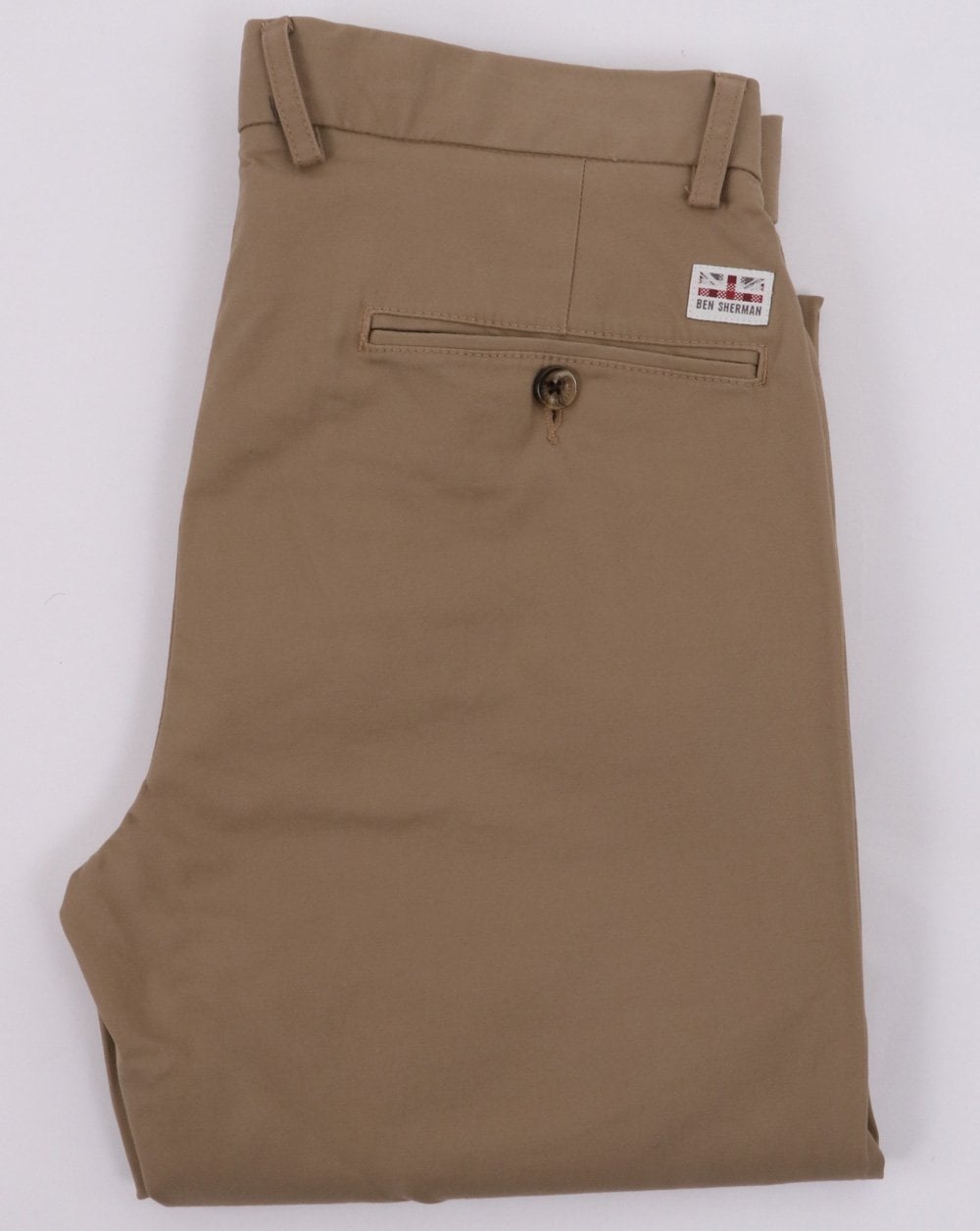Ben Sherman Slim Stretch Chino Stein