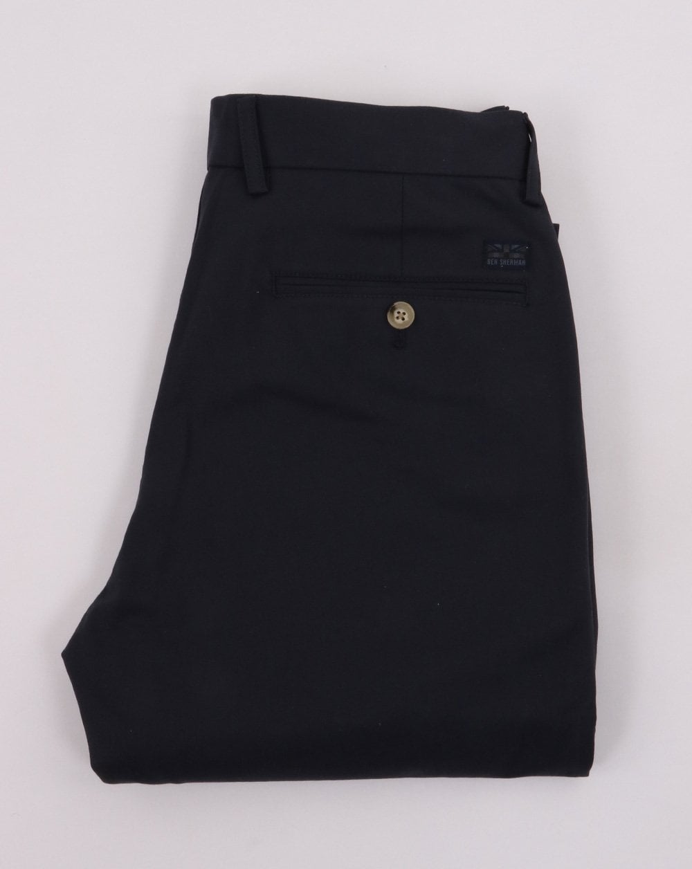 Ben Sherman Slim Stretch Chino Marineblau